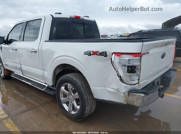 1FTFW1ED6NFB81250 2022 FORD F150 White 