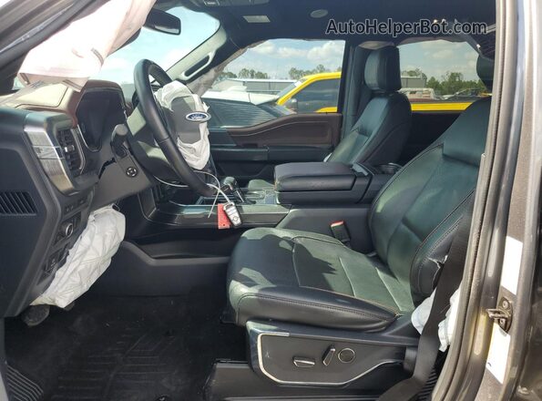 1FTFW1ED7NFA61750 2022 FORD F150 Gray 