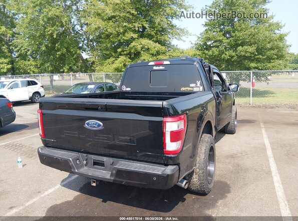 1FTFW1ED8MFA89605 2021 FORD F150 Черный Задняя правая четверть