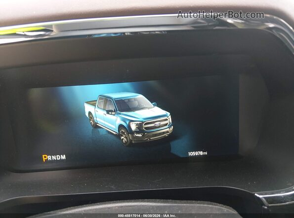 1FTFW1ED8MFA89605 2021 FORD F150 Черный Панорамный вид салона 360°