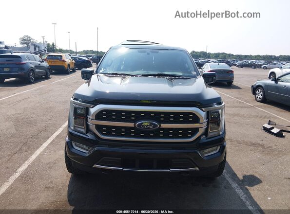 1FTFW1ED8MFA89605 2021 FORD F150 Черный Вид панели приборов