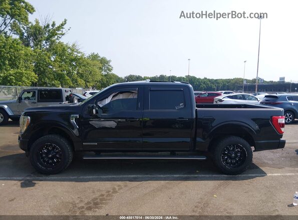 1FTFW1ED8MFA89605 2021 FORD F150 Черный Вид задней части салона