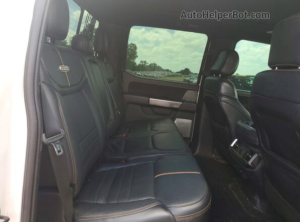 1FTFW1ED8MFC00475 2021 FORD F150 White Rear seats view