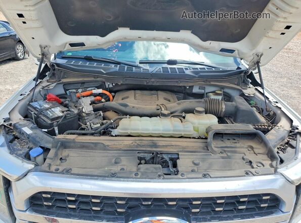 1FTFW1ED8MFC00475 2021 FORD F150 White Rear interior view