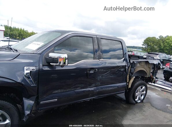 1FTFW1ED8NFA97284 2022 FORD F150 Blue Front view
