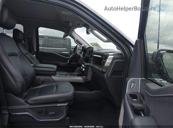 1FTFW1ED8NFA97284 2022 FORD F150 Blue Front interior view