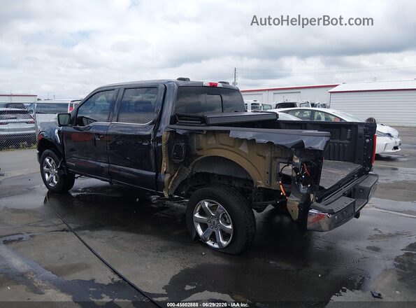 1FTFW1ED8NFA97284 2022 FORD F150 Blue Rear left