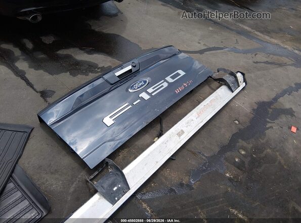 1FTFW1ED8NFA97284 2022 FORD F150 Blue Instrument cluster view