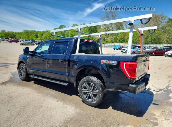 1FTFW1ED9MFB67373 2021 FORD F150 Black 