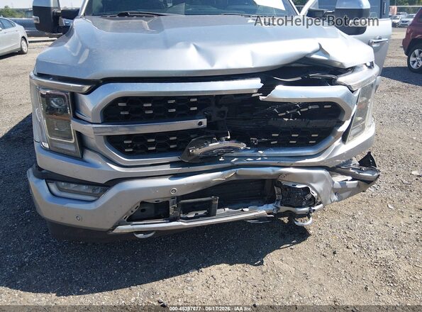 1FTFW1ED9NFB06106 2022 FORD F150 Silver Vista frontal