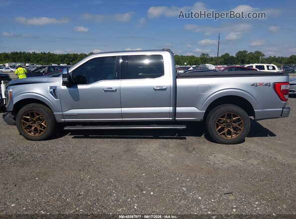 1FTFW1ED9NFB06106 2022 FORD F150 Silver Vista interior de 360 grados