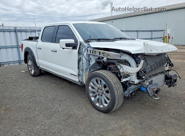 1FTFW1ED9PFD15252 2023 FORD F150 White Delantero derecho