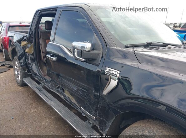 1FTFW1EDXMFB77958 2021 FORD F150 Black Front view