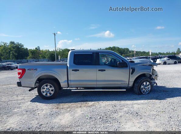 1FTFW1EDXNFB36943 2022 FORD F150 Silver Widok zestawu wskaźników