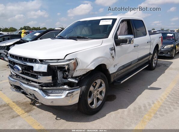 1FTFW1EDXPFA72809 2023 FORD F150 White Przód lewy