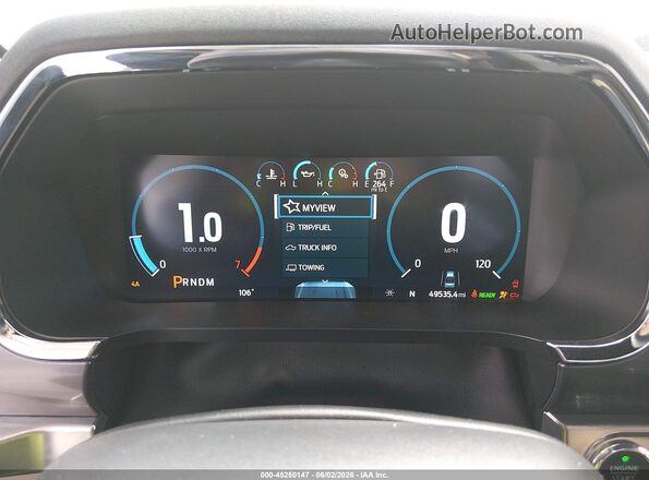 1FTFW1EDXPFA72809 2023 FORD F150 White Widok tylnych siedzeń
