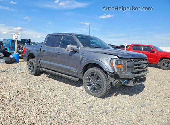 1FTFW1EDXPFB64521 2023 FORD F150 Charcoal წინა მარჯვენა