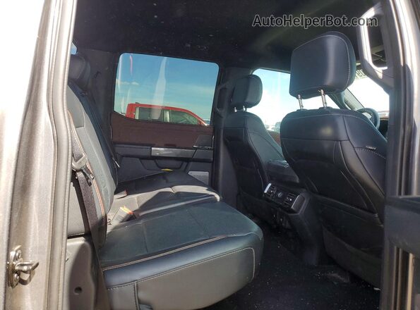 1FTFW1EDXPFB64521 2023 FORD F150 Charcoal უკანა სავარძლების ხედი