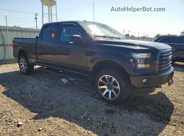 1FTFW1EF1HFC53672 2017 FORD F150 Black Przód prawy