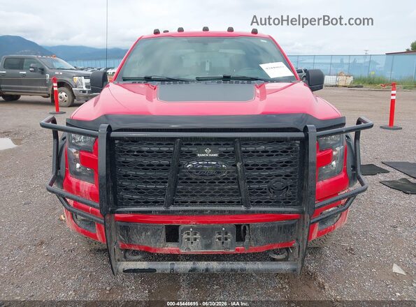 1FTFW1EF3GFB11385 2016 FORD F150 Red ხელსაწყოთა პანელის ხედი