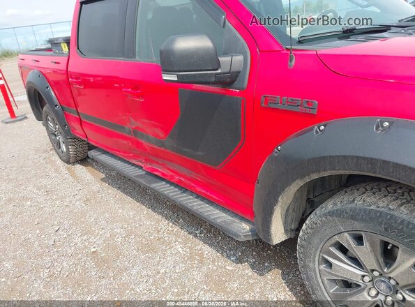 1FTFW1EF3GFB11385 2016 FORD F150 Red წინა ხედი