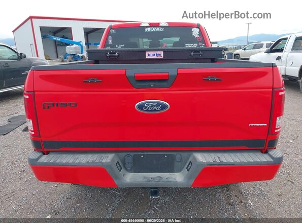 1FTFW1EF3GFB11385 2016 FORD F150 Red 