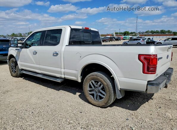 1FTFW1EF3HFA15063 2017 FORD F150 White Tył lewy