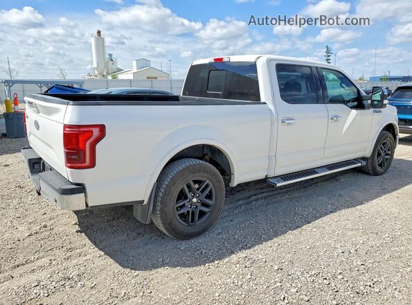 1FTFW1EF3HFA15063 2017 FORD F150 White Tył prawy