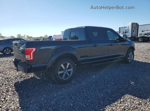 1FTFW1EF4GFB14702 2016 FORD F150 Black Հետևի աջ
