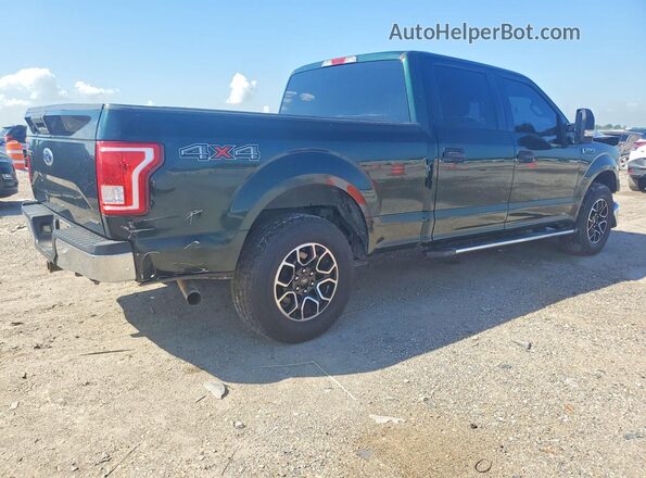 1FTFW1EF5GKD59760 2016 FORD F150 Зеленый Задняя правая четверть