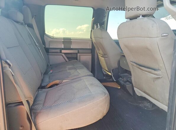 1FTFW1EF5GKD59760 2016 FORD F150 Зеленый Вид задних сидений