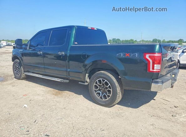 1FTFW1EF5GKD59760 2016 FORD F150 Зеленый Задняя левая четверть