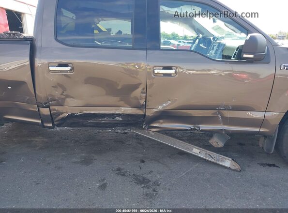 1FTFW1EF6GFB84461 2016 FORD F150 Brown Widok z przodu