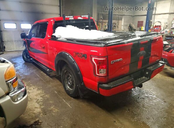 1FTFW1EF8GFC69933 2016 FORD F150 Red 