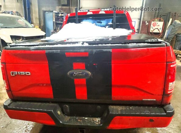 1FTFW1EF8GFC69933 2016 FORD F150 Red 