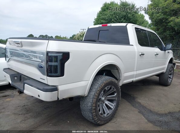 1FTFW1EF9GFB93817 2016 FORD F150 White Tył prawy