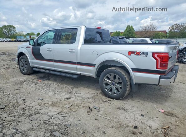 1FTFW1EG1HFC72411 2017 FORD F150 Silver Rear left