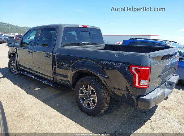 1FTFW1EG2GKD18141 2016 FORD F150 Серый Задняя левая четверть