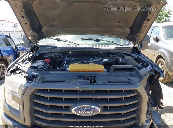 1FTFW1EG2GKD18141 2016 FORD F150 Серый Вид сзади