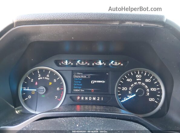 1FTFW1EG2GKD18141 2016 FORD F150 Серый Вид задних сидений