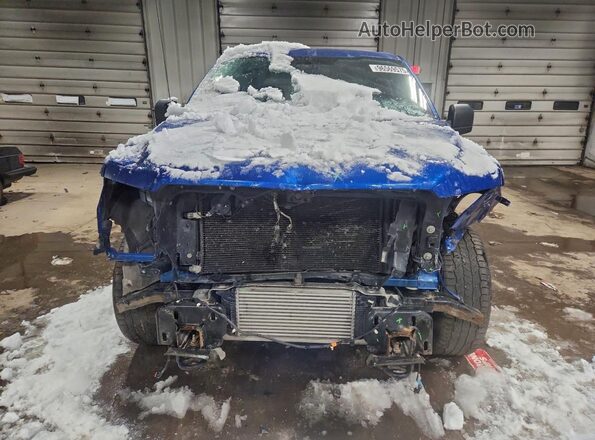 1FTFW1EG2JKG00688 2018 FORD F150 Blue Front view