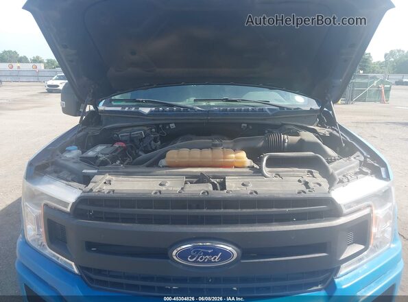 1FTFW1EG3JFD43338 2018 FORD F150 Синий Вид сзади