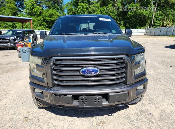 1FTFW1EG4HFB06366 2017 FORD F150 Gray Դիմացի տեսք