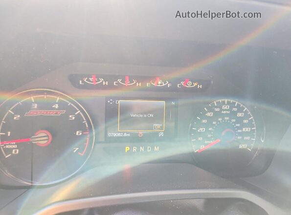 1FTFW1EG4HFB06366 2017 FORD F150 Gray Սարքավորումների վահանակի տեսք