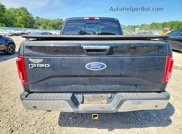 1FTFW1EG8GFA25370 2016 FORD F150 Black Հետևի տեսք
