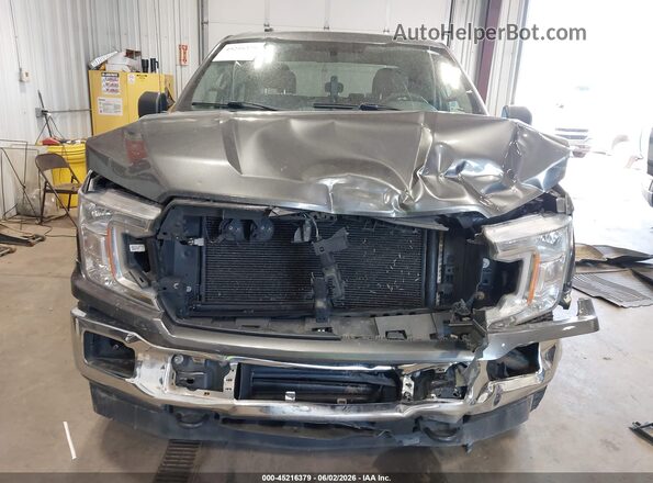 1FTFW1EG9JFD74402 2018 FORD F150 Gray Instrument cluster view