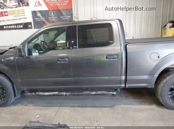 1FTFW1EG9JFD74402 2018 FORD F150 Gray 360 interior view