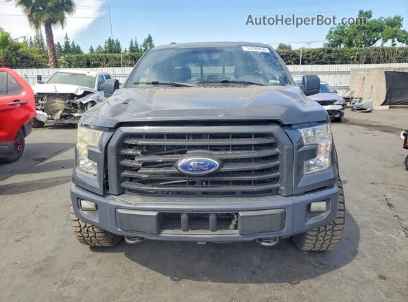 1FTFW1EGXGFD05159 2016 FORD F150 Gray 
