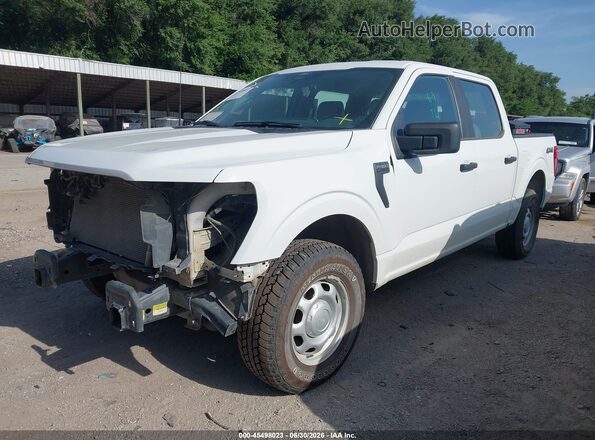 1FTFW1L50SKE16367 2025 FORD F150 White Առջևի ձախ երեք քառորդ տեսարան