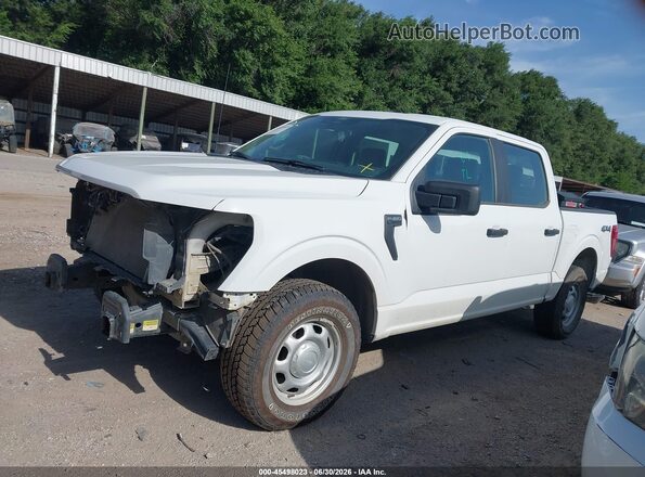 1FTFW1L50SKE16367 2025 FORD F150 White Սալոնի 360 աստիճան տեսք